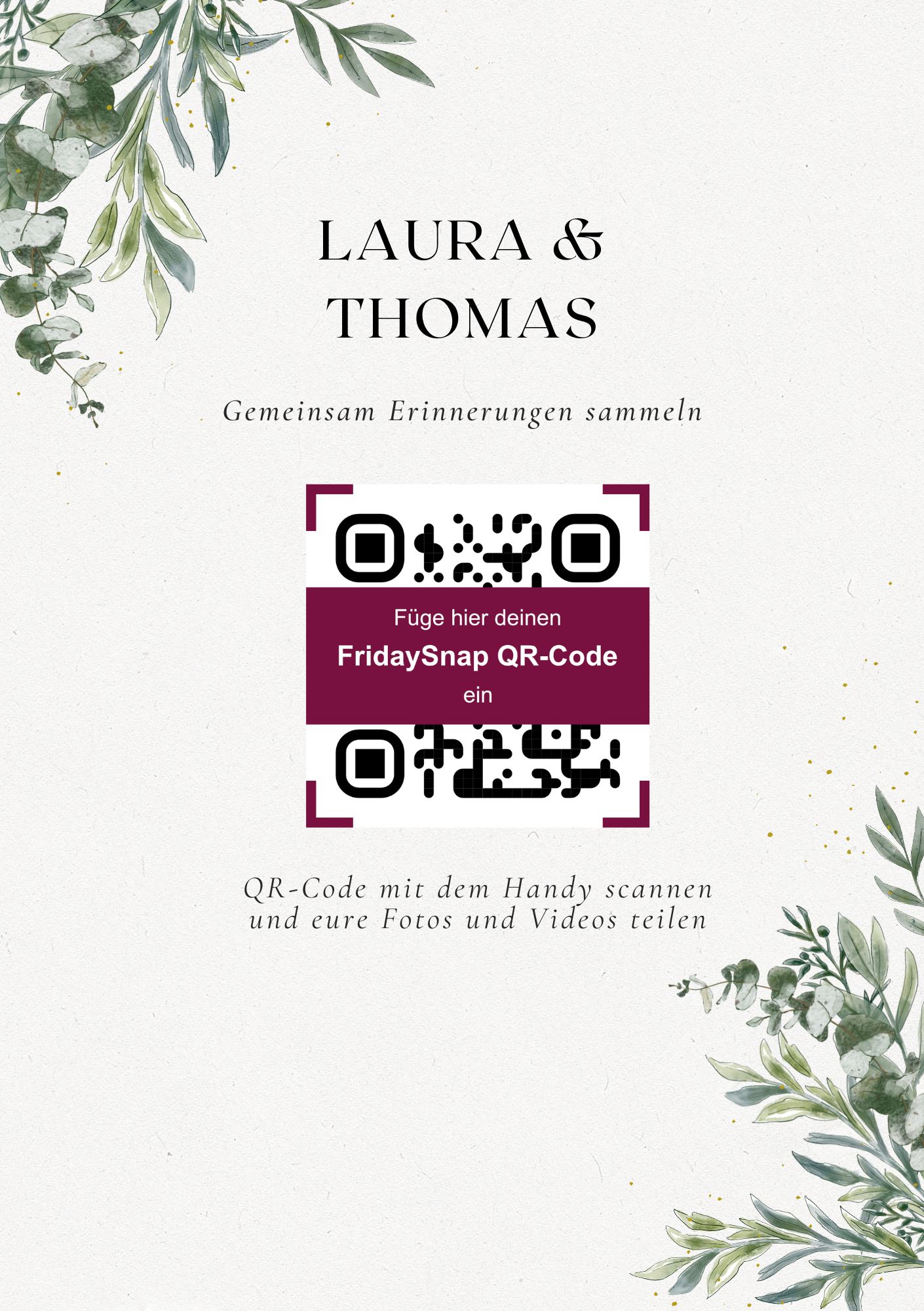 QR-Code Vorlage 1